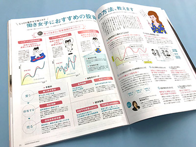 日経ウーマン誌面